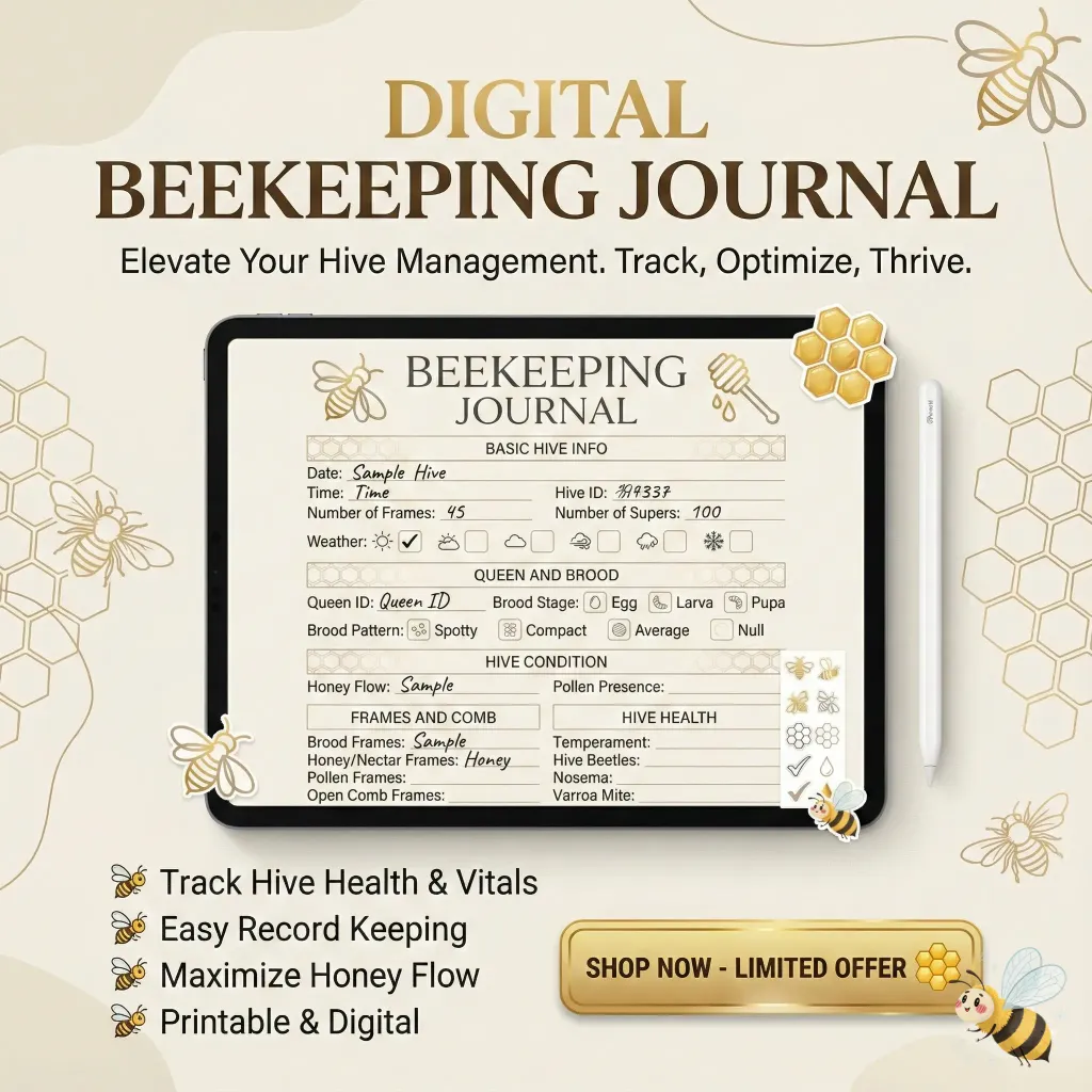 Beekeeping Journal Planner PDF  BeeLog (2).webp
