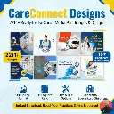 Save Hours on Content Creation with 2211 + Posts | CareConnect Designs